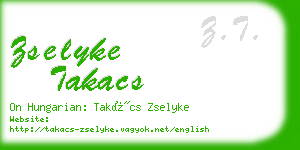 zselyke takacs business card